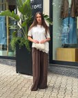 Pantalone Palazzo Vicolo con Elastico