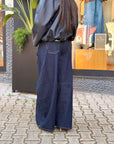 Pantalone Palazzo Louvre in Denim – Tensione In