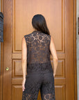 Coordinato Pizzo-Top\Pantalone
