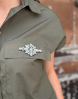 Camicia Tasche Applicazioni – Eiki