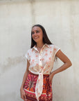 Coordinato Vicolo stampa tropicale