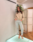 Bomber con Collo in Pelle EIKI