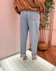 Jeans Mandy Denim con Risvolto – Have One
