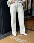 Jeans Elide Wide Leg con Tasche – Vicolo