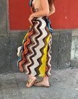 Vicolo – Coordinato Top e Gonna Pareo Fantasia