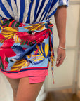 EIKI – Mini Gonna Pareo Fantasia Tropicale