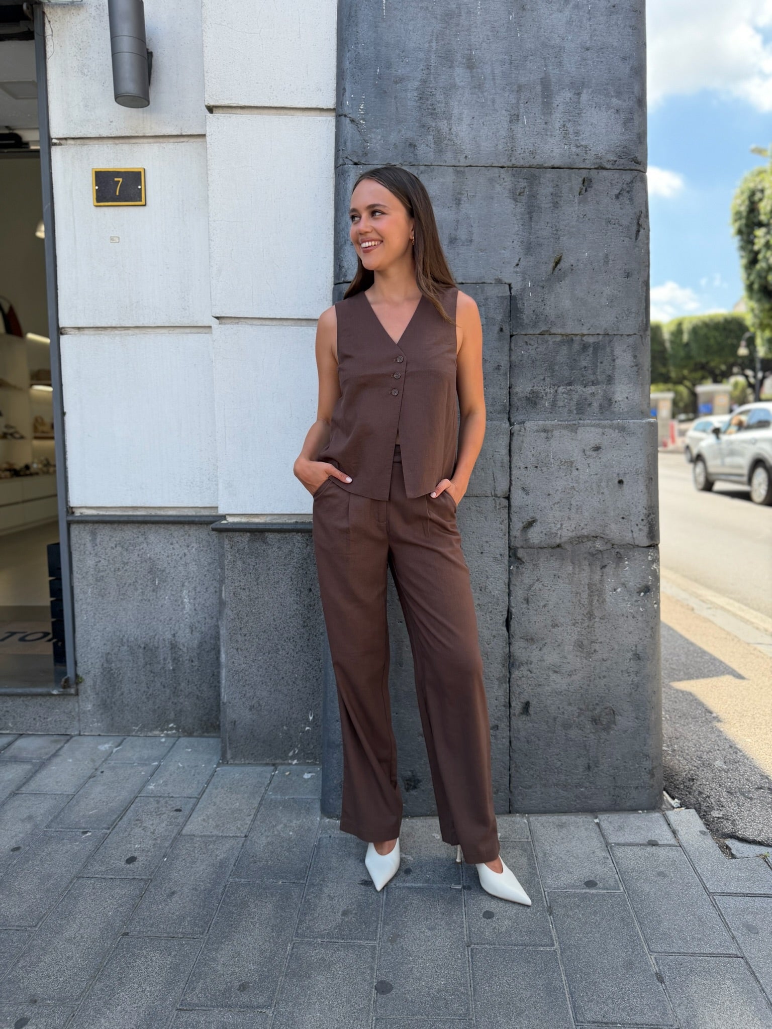 Gilet pieces awace - PIECES