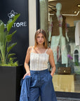 Top uncinetto - Vero Moda