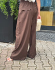 Pantalone Palazzo Vicolo con Elastico
