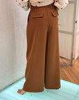 Pantalone Palazzo con Pence TENSIONE IN