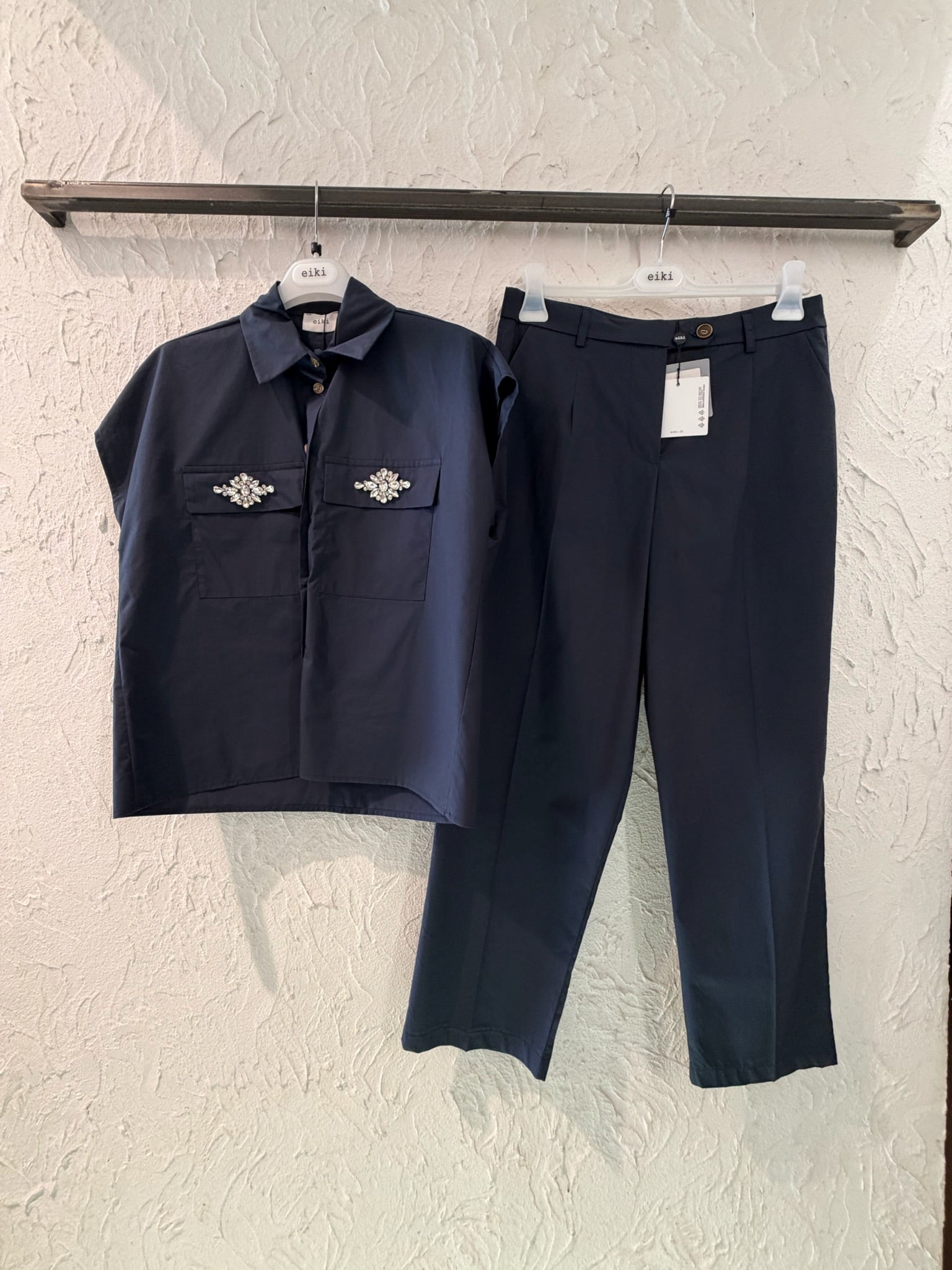 Camicia Tasche Applicazioni – Eiki