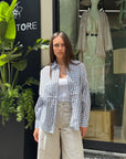 Camicia Righe- PIECES