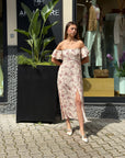 Abito fiori fascia - Vicolo