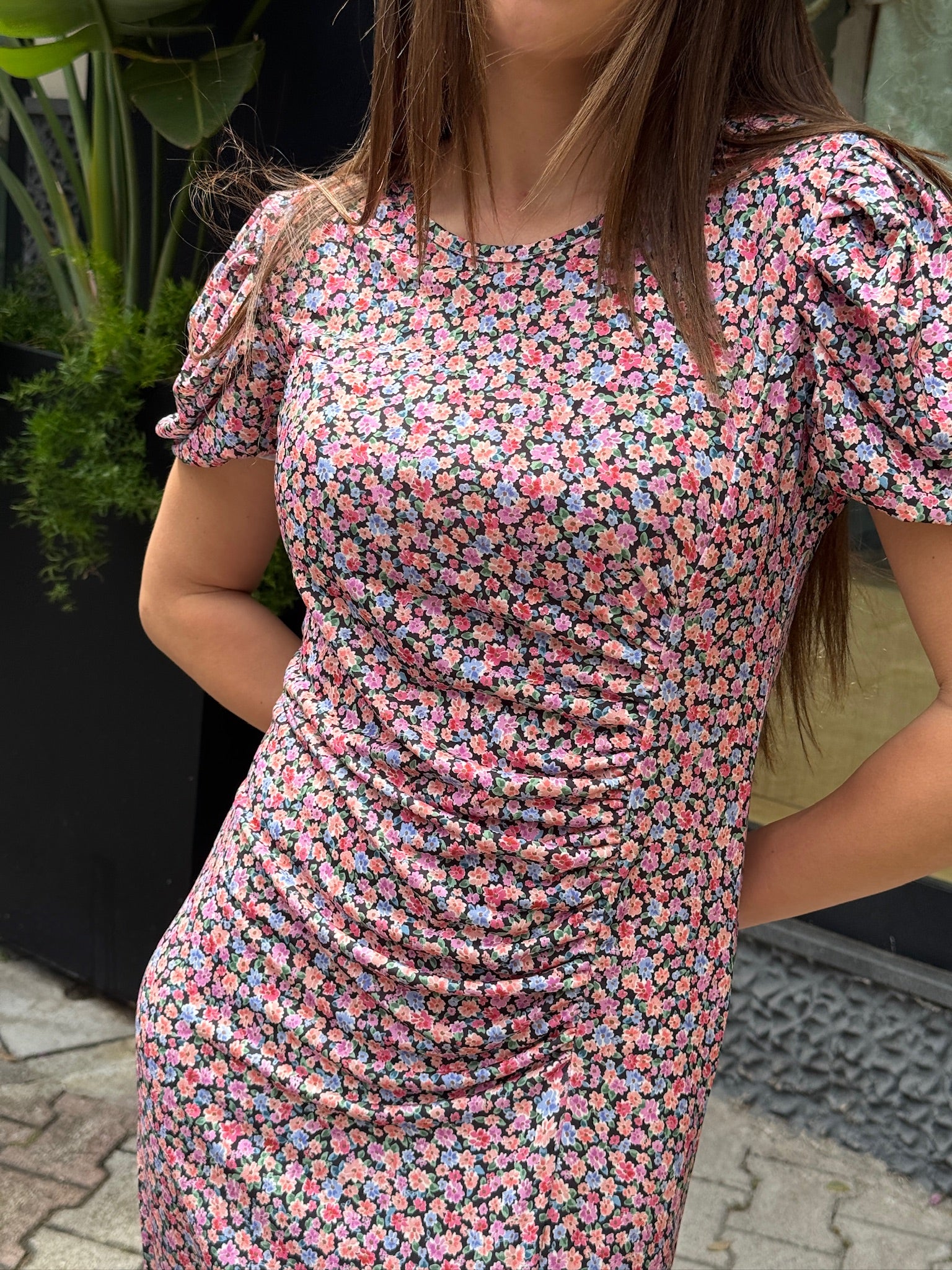 Abito Midi Floreale – Vicolo
