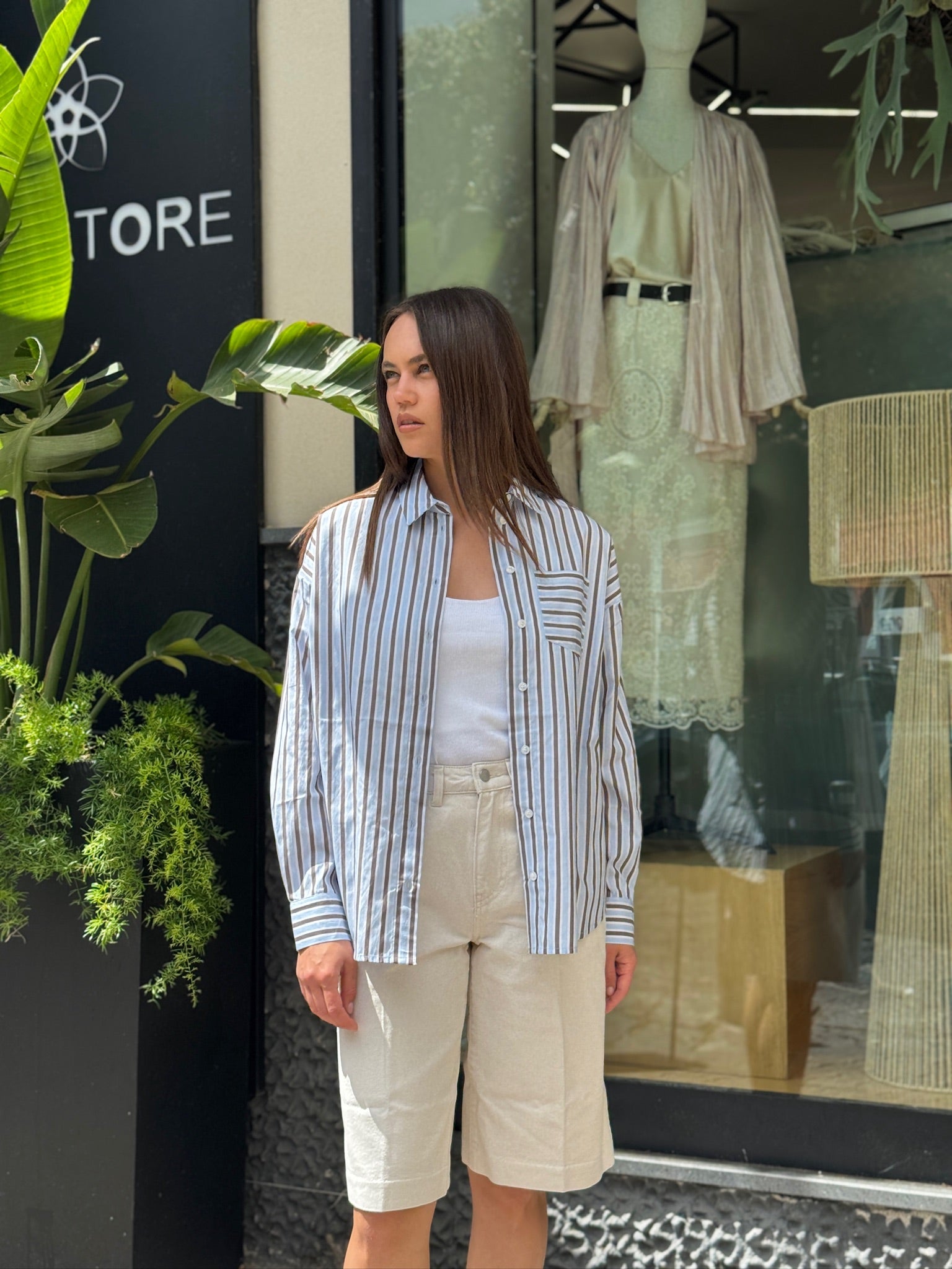 Camicia Righe- PIECES