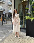 Vestito beige
