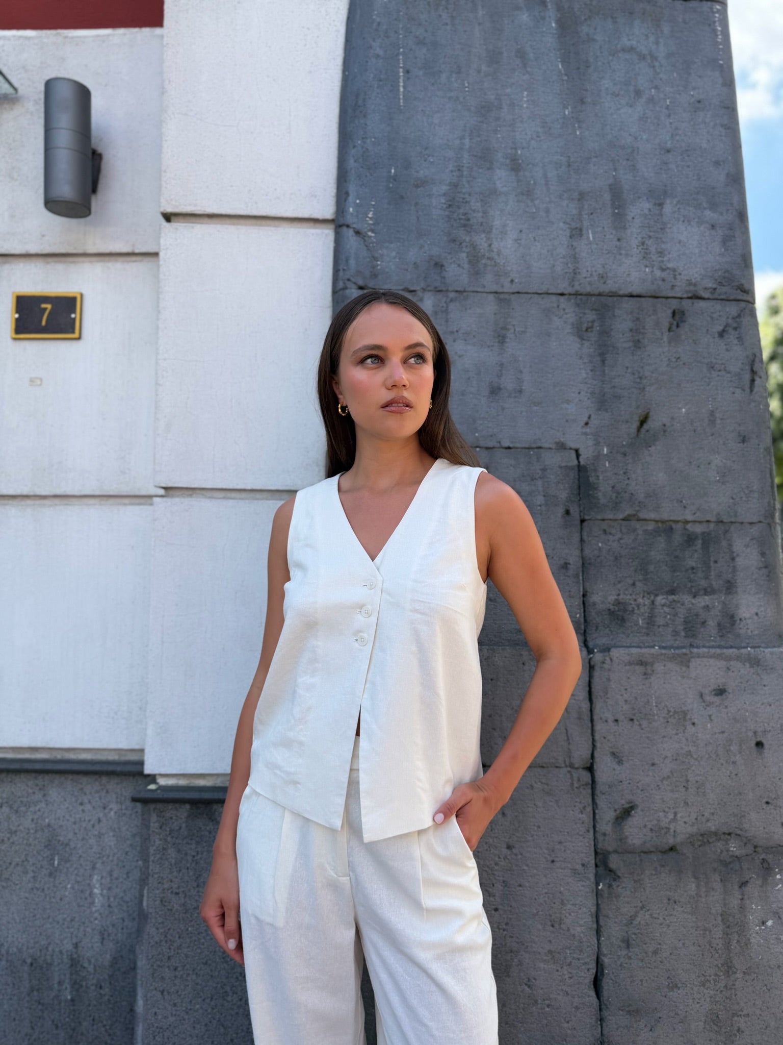 Gilet pieces awace - PIECES