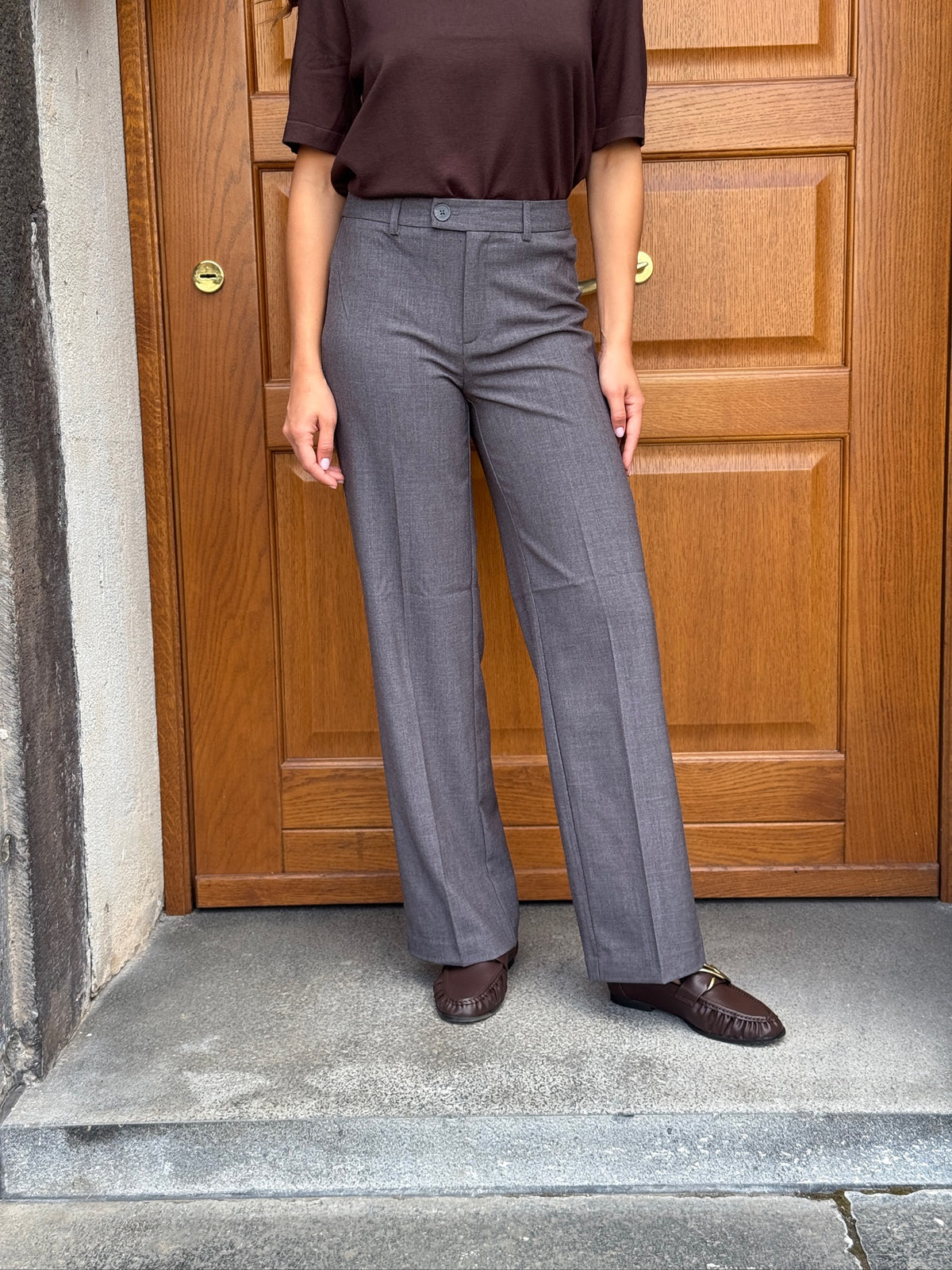 Pantalone Straight Vero Moda Texas