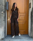 Coordinato Pizzo-Top\Pantalone