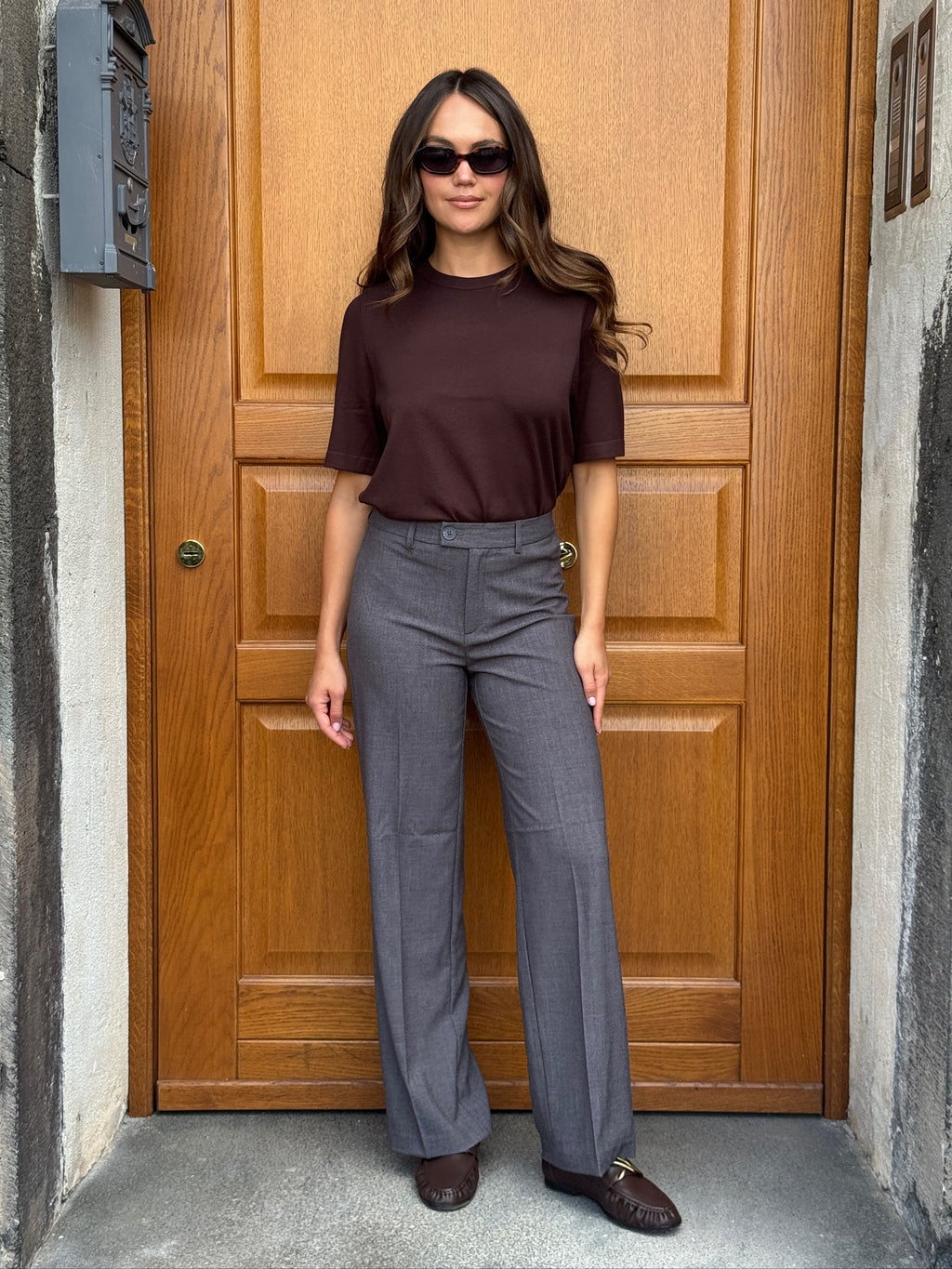 Pantalone Straight Vero Moda Texas