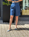 Bermuda blue denim - Pieces