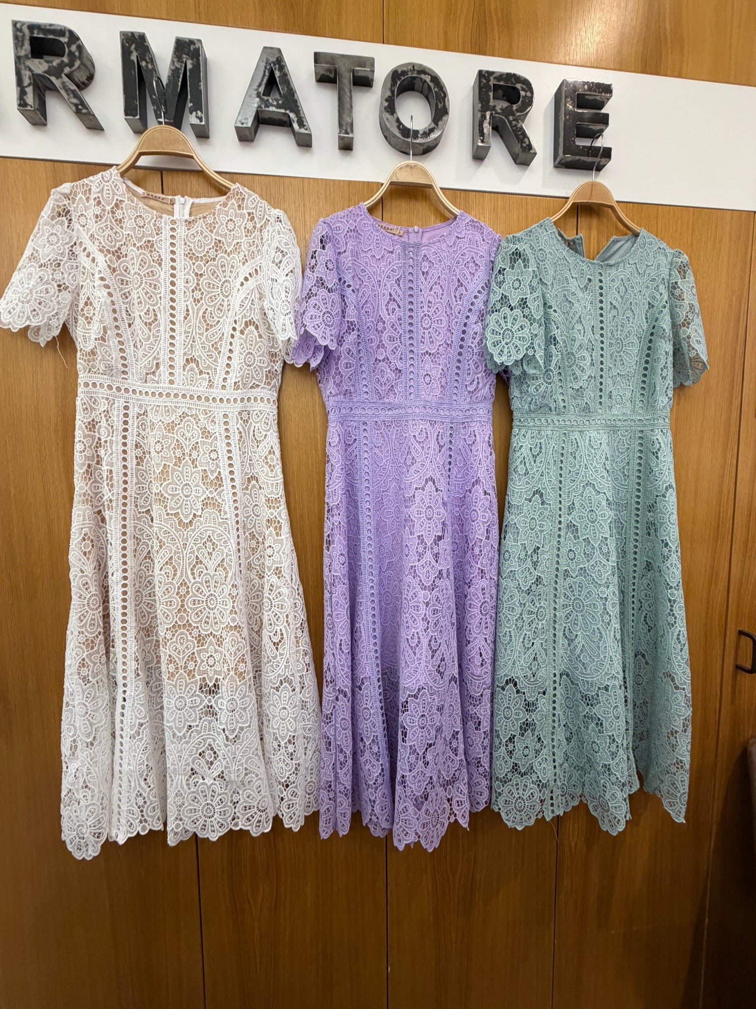 Vestito Pizzo Midi