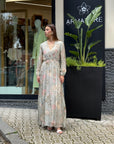 Abito lungo fiori - Dixie