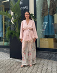 Kimono Plissé con Cintura – Dixie