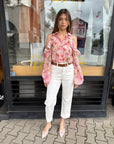 Camicia fiori cut out - Vicolo