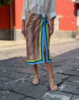 Have One – Gonna Pareo Lunga Animalier Donna