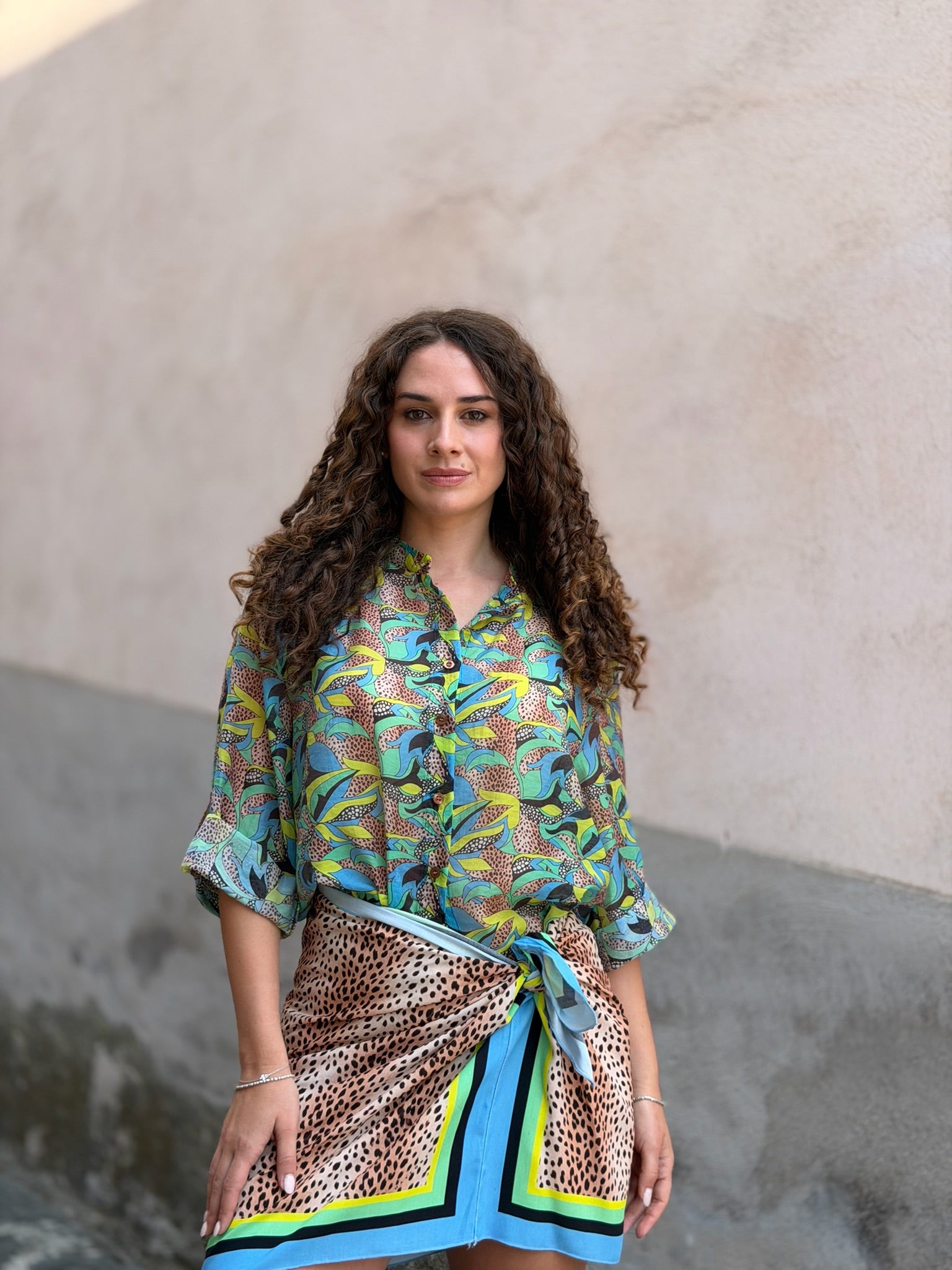 Have One – Camicia Fantasia Floreale Animalier Donna