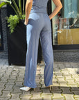Tailleur gilet gessato – Elena Casali