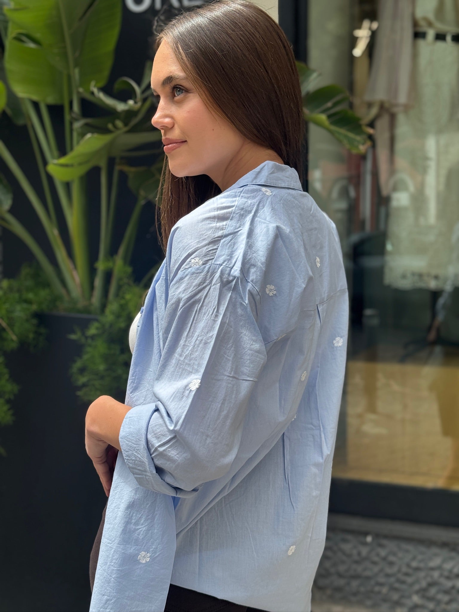 Camicia Dona Celeste Ricamo- Vero Moda
