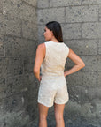 Gilet ricamato v.m millia - VERO MODA
