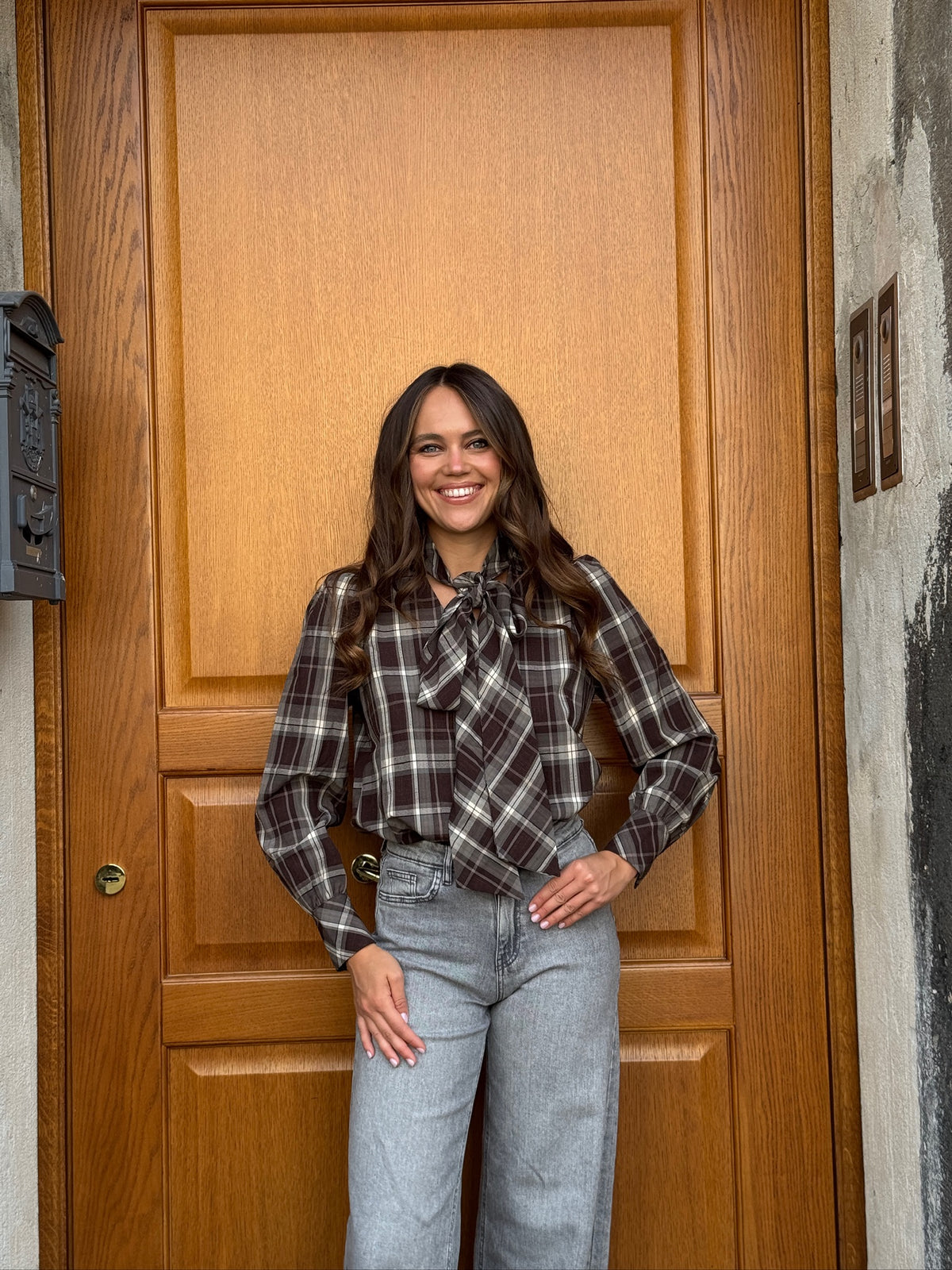Camicia Quadri Sanita Vero Moda