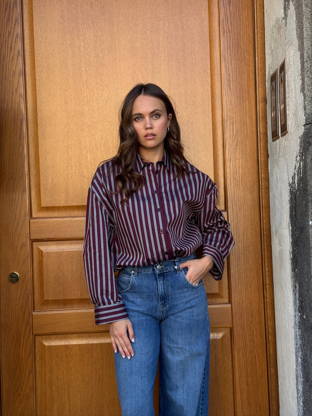 Camicia Righe Vicolo