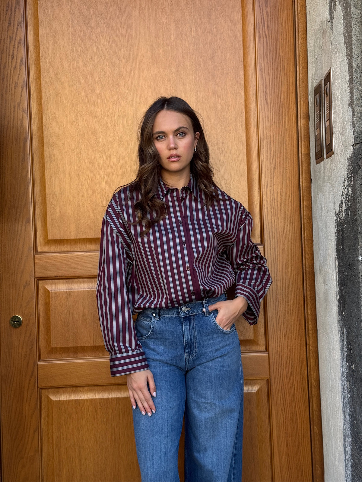 Camicia Righe Vicolo