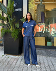 Camicia Denim Applicazioni-Eiki