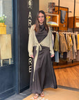 Cardigan lurex con lacci – Vicolo