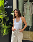 Top Bianco-PIECES