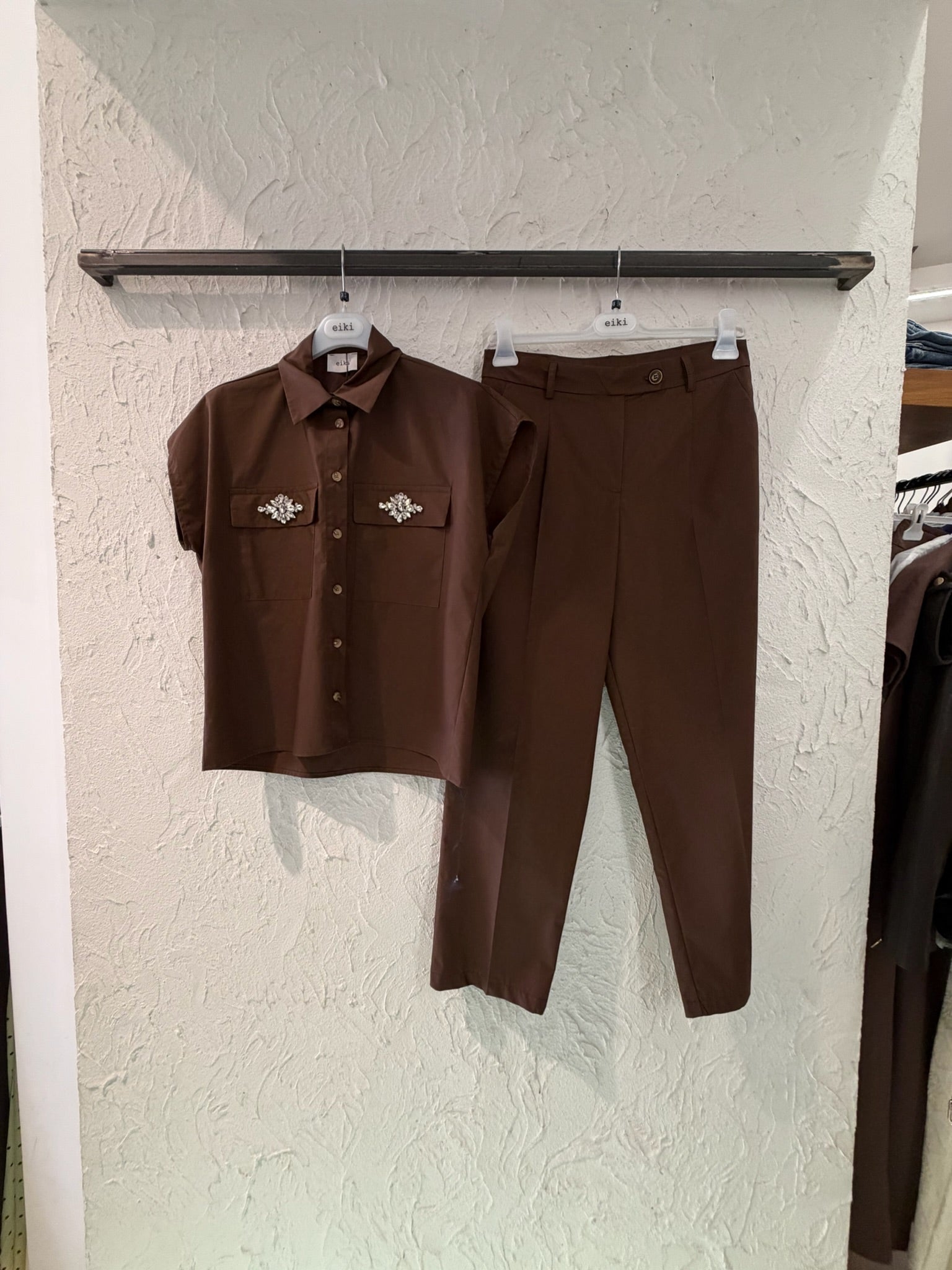 Camicia Tasche Applicazioni – Eiki