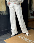 Jeans Elide Wide Leg con Tasche – Vicolo