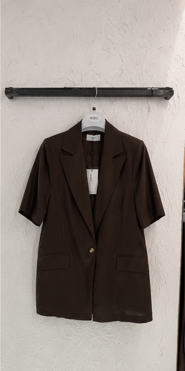 Giacca lino 1/2 manica - EIKI