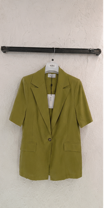 Giacca lino 1/2 manica - EIKI
